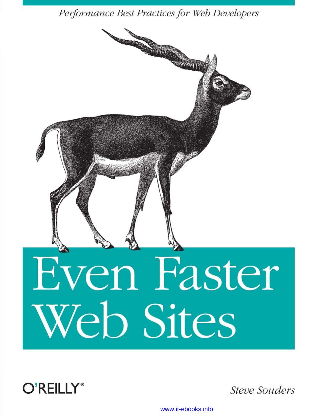 Even Faster Web Sites by Steve Souders