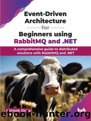 Event-Driven Architecture for Beginners Using RabbitMQ And . NET by Sinha Abhisek;