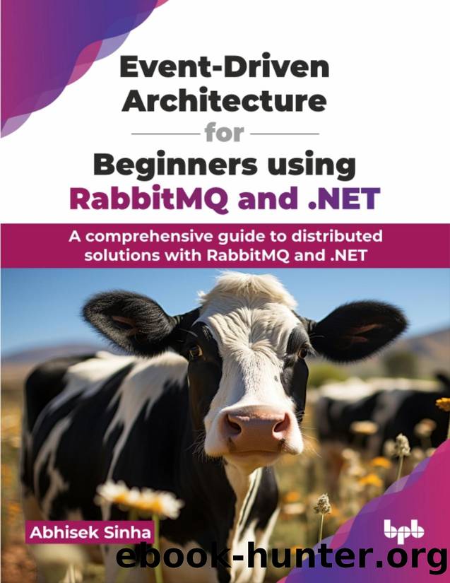 Event-Driven Architecture for Beginners Using RabbitMQ And . NET: A comprehensive guide to distributed solutions with RabbitMQ and .NET by Sinha Abhisek;