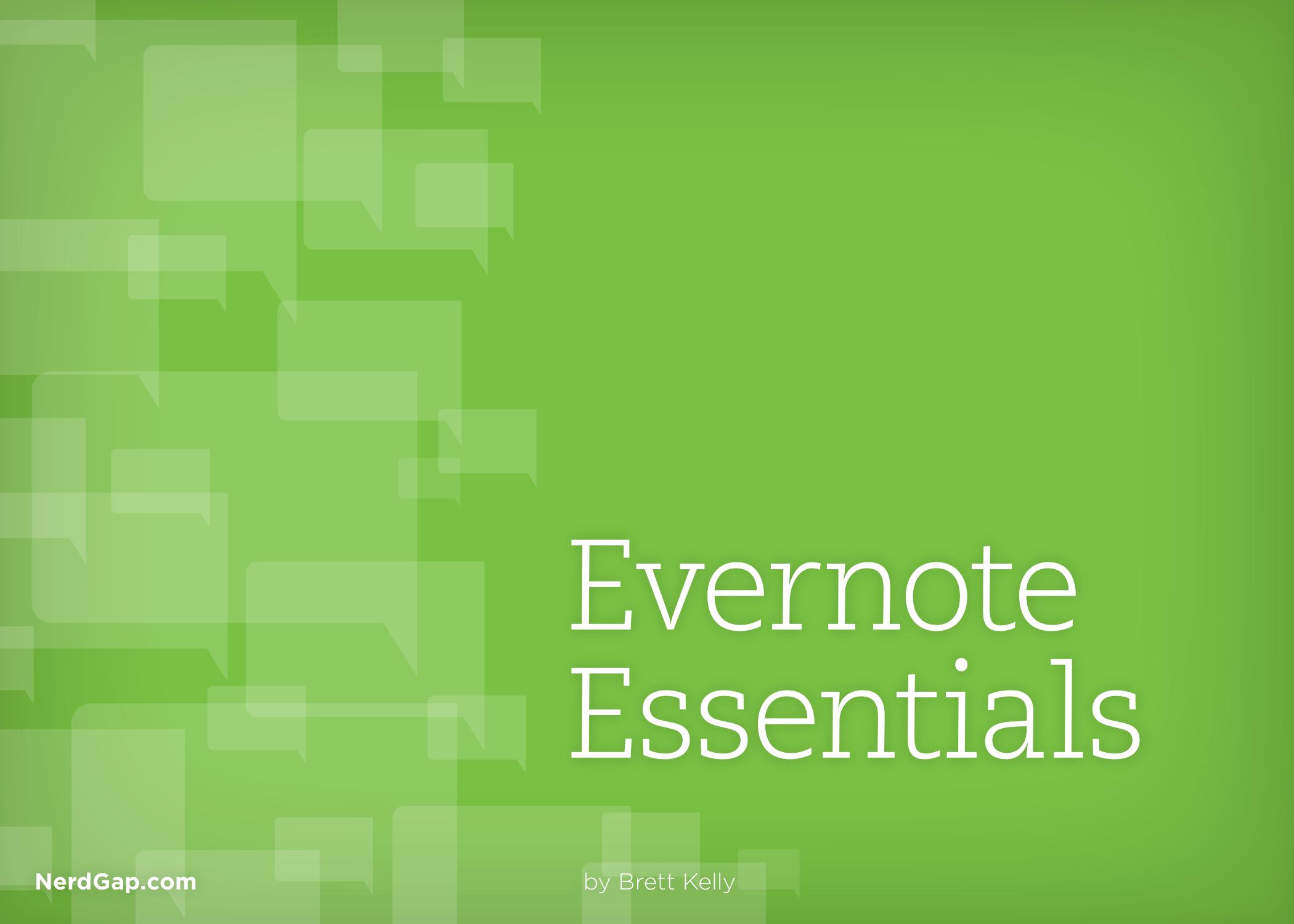Evernote Essentials by Brett Kelly