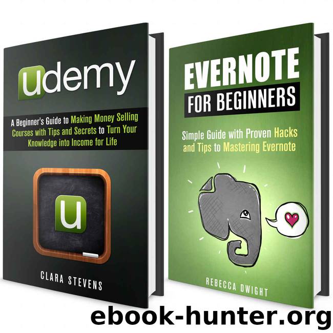 Evernote and Udemy Box Set by Dwight Rebecca & Stevens Clara