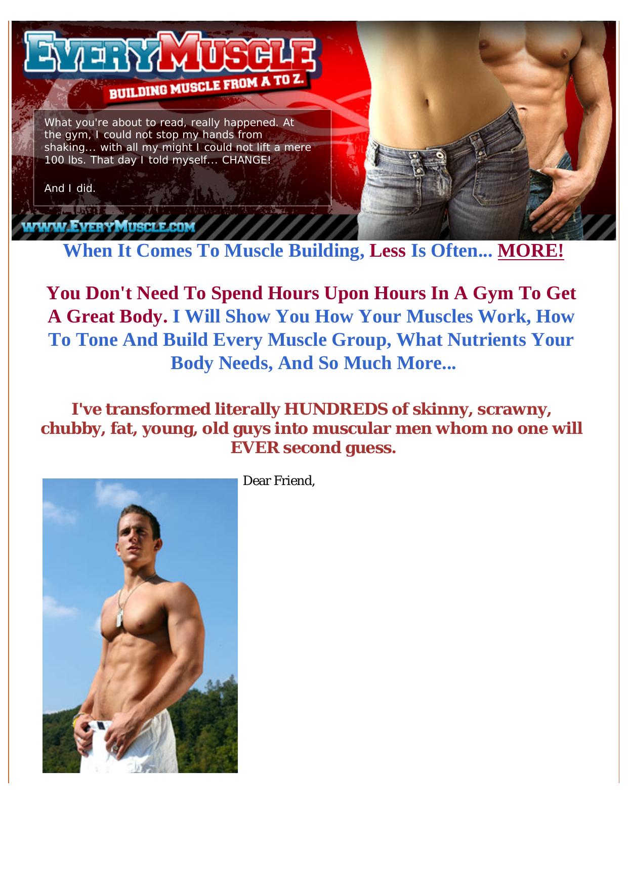 EveryMuscle - From Skinny To Bulk - Gain Muscle. by Best of Kuszter's Collection