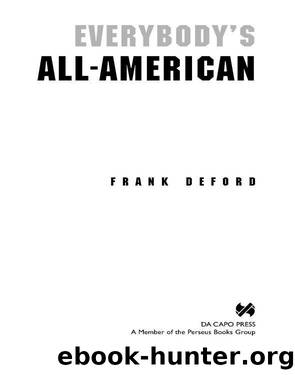 Everybody's All-american by Frank Deford