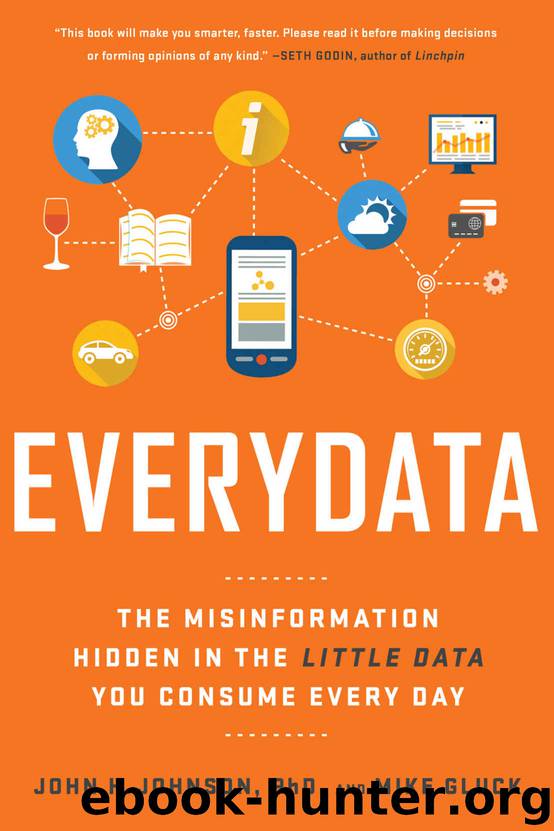 Everydata: The Misinformation Hidden in the Little Data You Consume Every Day by John H. Johnson & Mike Gluck
