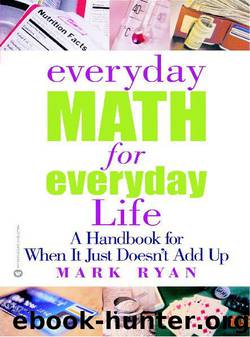 Everyday Math for Everyday Life by Mark Ryan