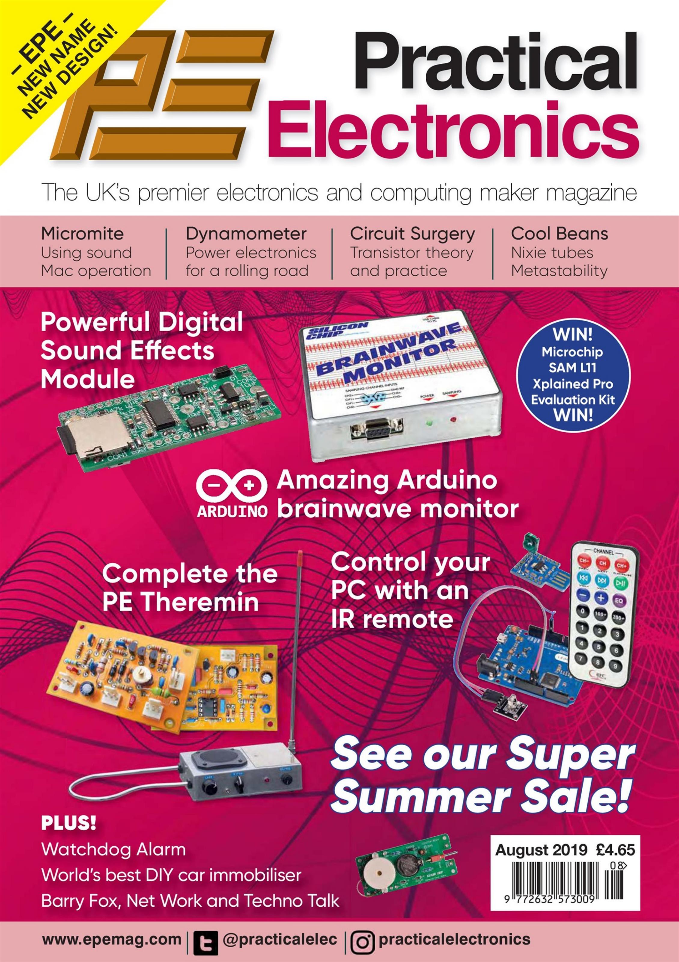Everyday Practical Electronics by Agustus 2019