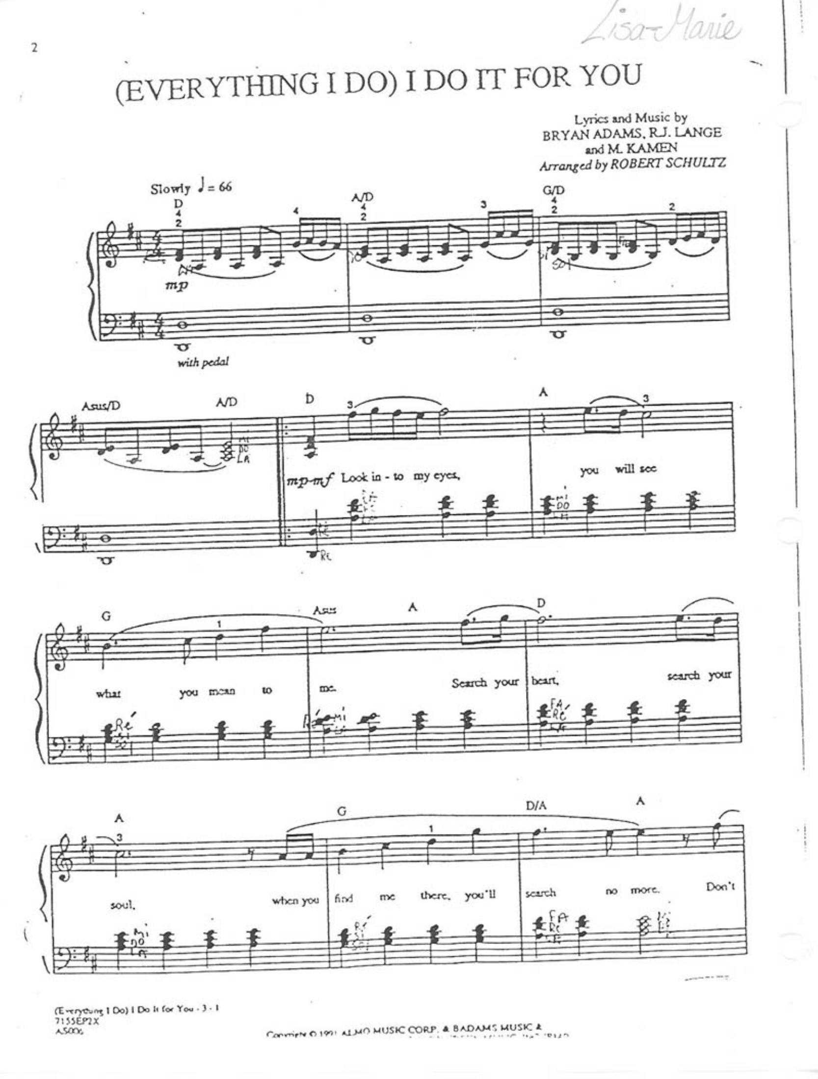 Everything I Do (Bryan Adams) 1 by Unknown