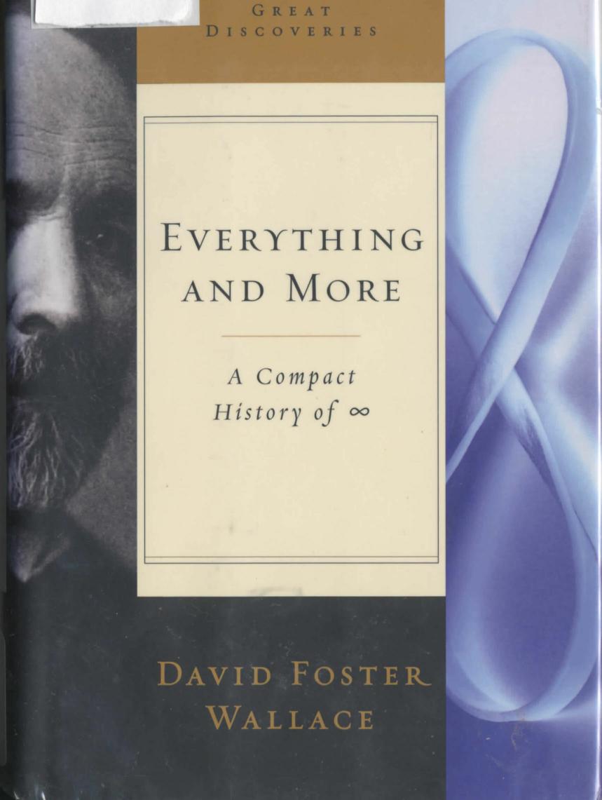 Everything and More: A Compact History of Infinity by David Foster Wallace