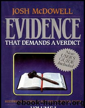 Evidence that Demands a Verdict, eBook by Josh McDowell