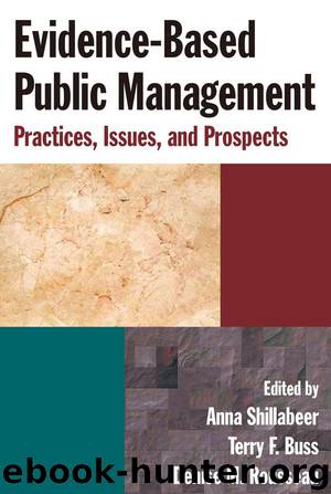 Evidence-Based Public Management: Practices, Issues and Prospects: Practices, Issues and Prospects by Anna Shillabeer & Terry F. Buss & Denise M. Rousseau