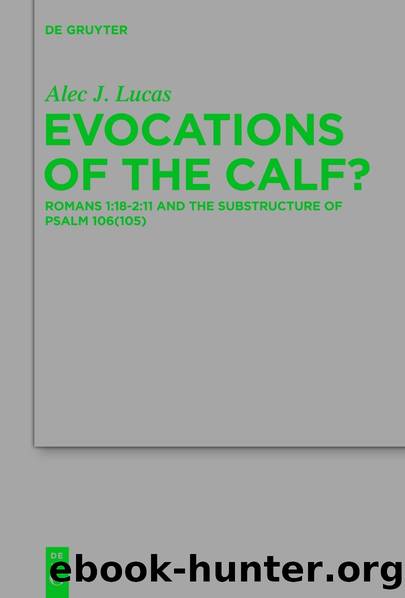 Evocations of the Calf? by Alec J. Lucas
