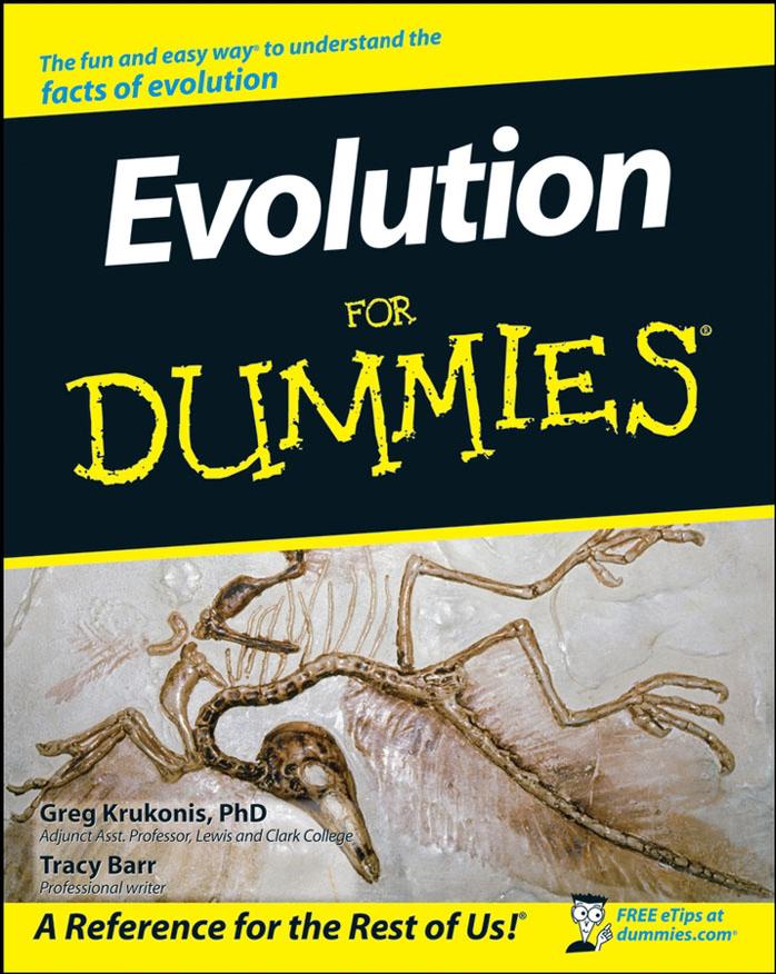 Evolution For Dummies (For Dummies) by Greg PhD Krukonis Tracy Barr