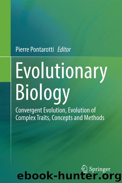 Evolutionary Biology by Pierre Pontarotti
