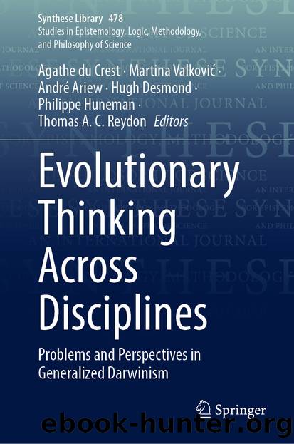 Evolutionary Thinking Across Disciplines by Unknown