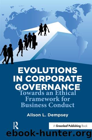 Evolutions in Corporate Governance by Dempsey Alison L.;