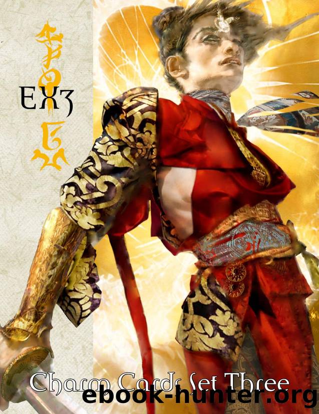 Exalted 3rd Edition Charm Cards (Set 3) by Unknown