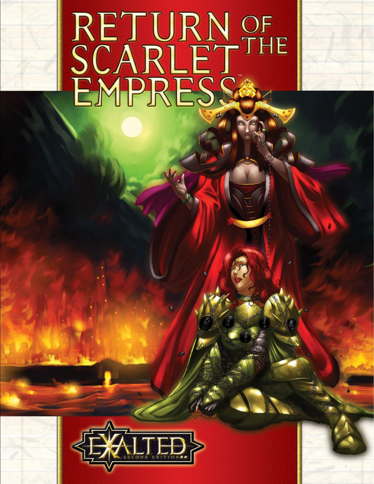 Exalted Return of the Scarlet Empress 2e by Unknown