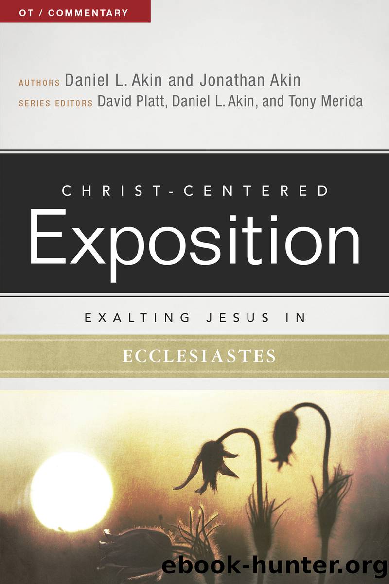 Exalting Jesus in Ecclesiastes by unknow