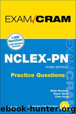 Exam Cram: NCLEX-PN® Practice Questions (Frank Feng's Library) by Wilda Rinehart & Diann Sloan & Clara Hurd