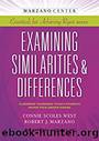 Examining Similarities & Differences by Connie Scoles West Robert J. Marzano