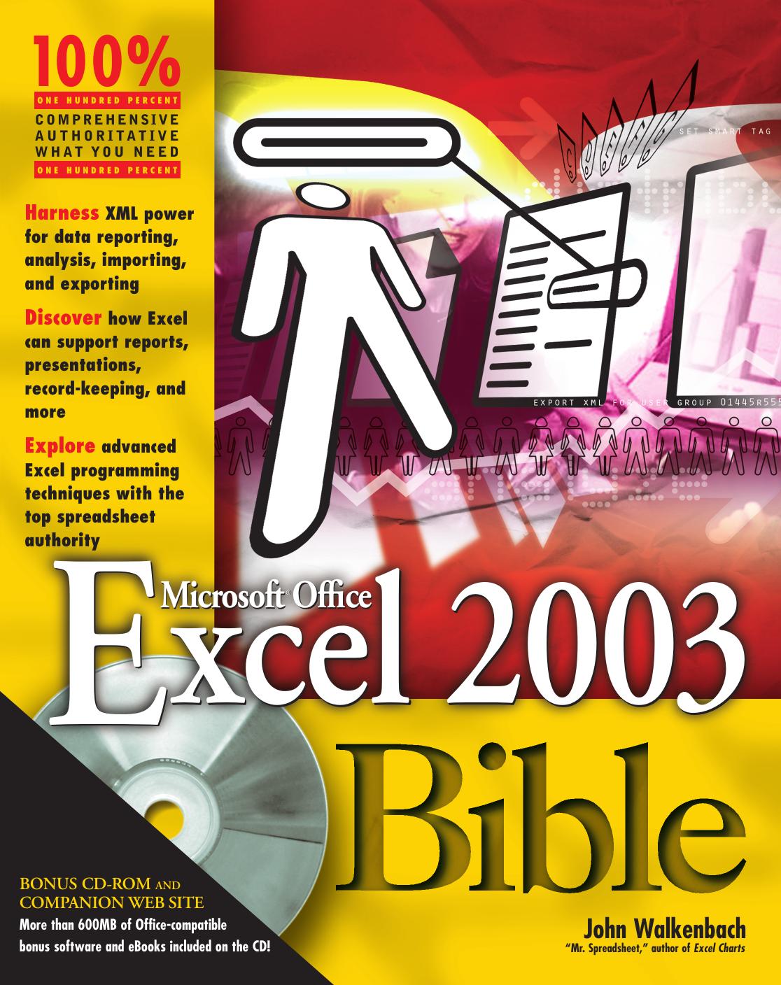 Excel 2003 bible by John Walkenbach