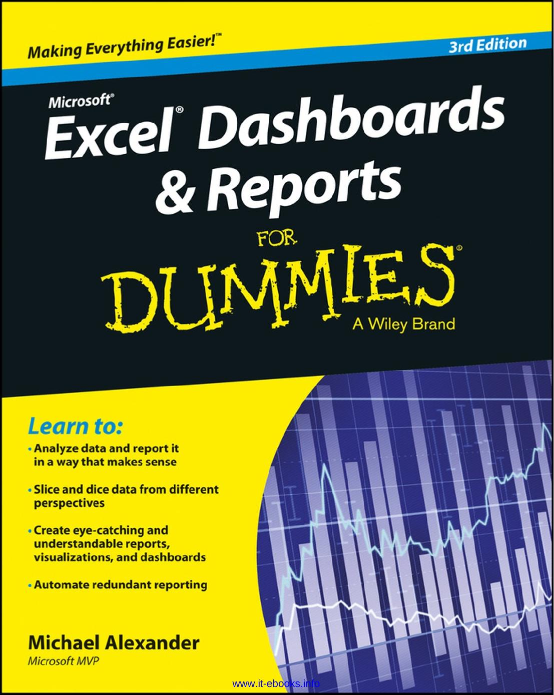 Excel Dashboards and Reports for Dummies, 3rd Edition by Michael Alexander