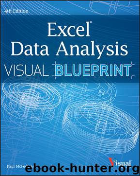 Excel Data Analysis by Paul McFedries