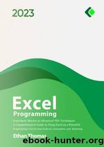 Excel Programming by Ethan Thomas