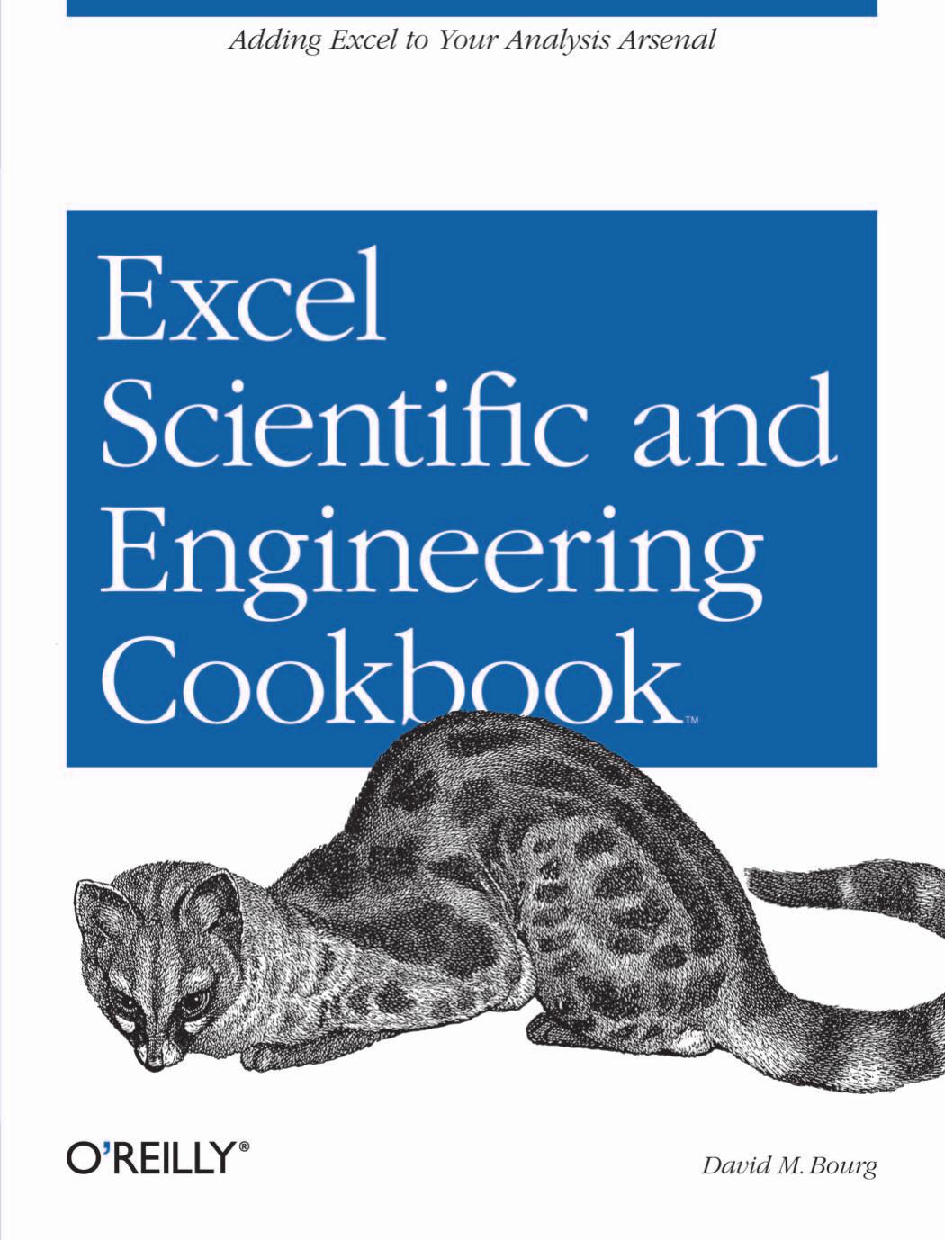 Excel Scientific and Engineering Cookbook by Bourg David M