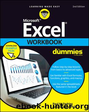 Excel Workbook For Dummies by Paul McFedries & Greg Harvey