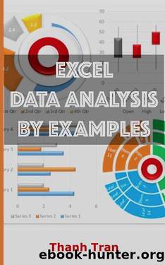 Excel data analysis by examples: Excel data analysis for complete beginners, Step-By-Step Illustrated Guide to Mastering Excel data analysis (Excel advance Book 1) by Thanh Tran