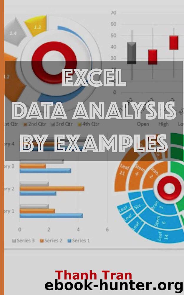 Excel data analysis by examples: Excel data analysis for complete beginners, Step-By-Step Illustrated Guide to Mastering Excel data analysis (Excel advance Book 1) by Tran Thanh