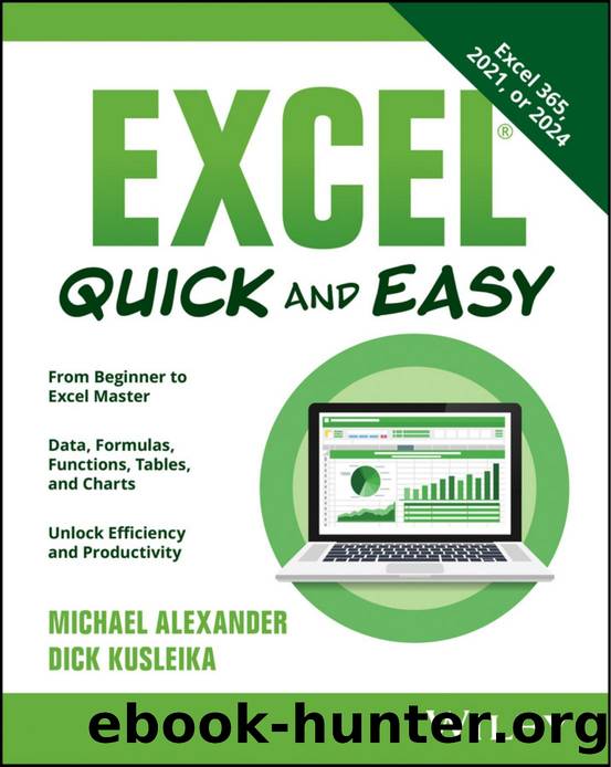 ExcelÂ® Quick and Easy by Michael Alexander and Dick Kusleika