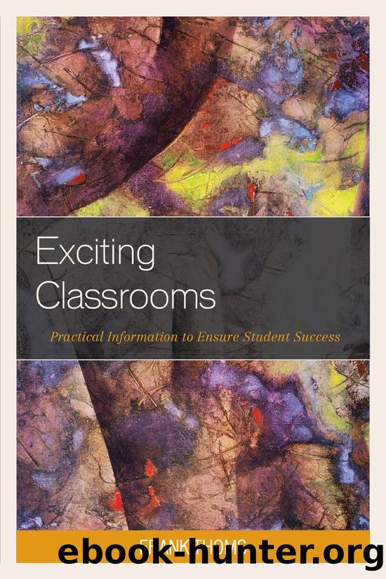 Exciting Classrooms by Thoms Frank;