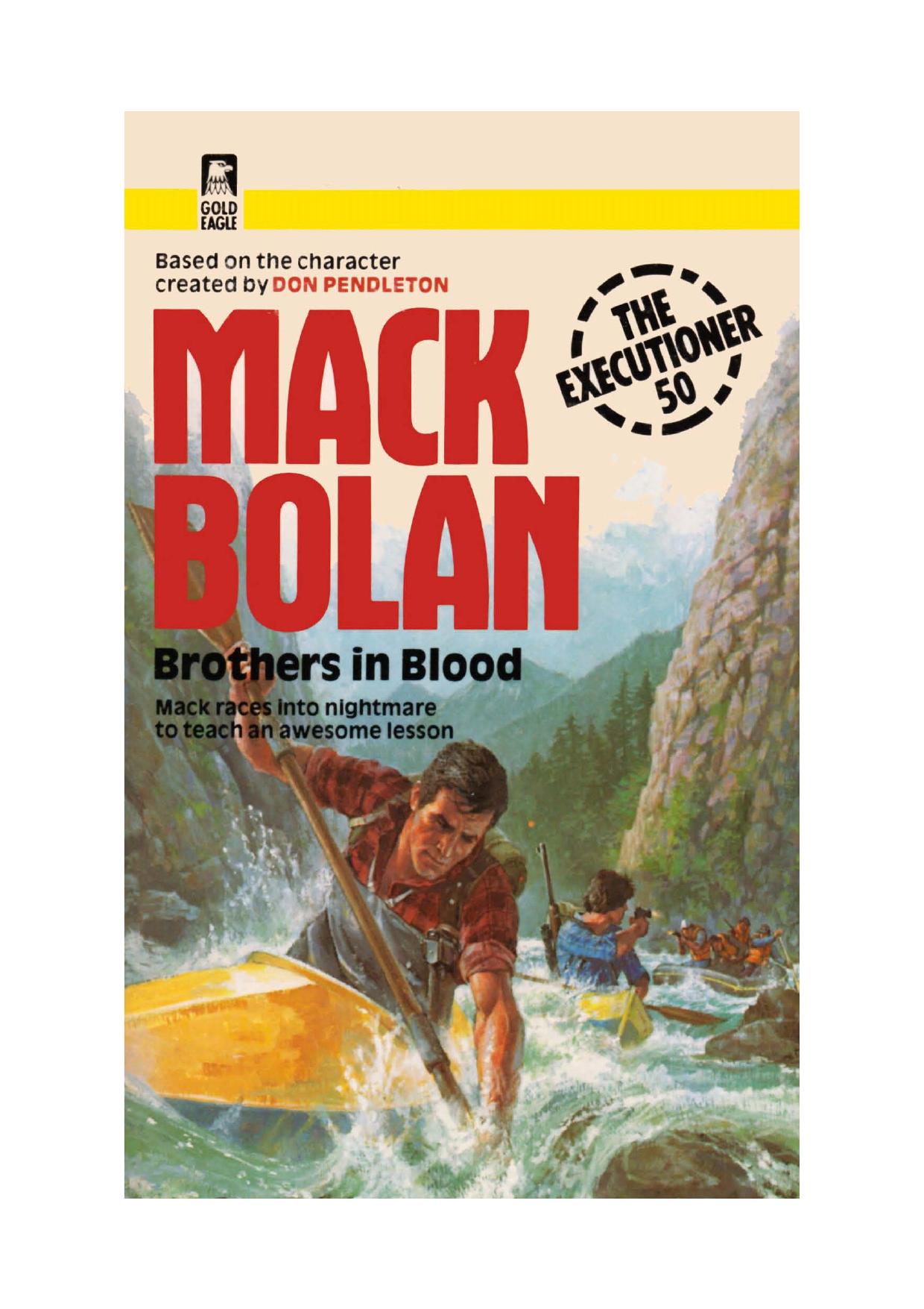 Executioner 050 - Brothers In Blood by Pendleton Don