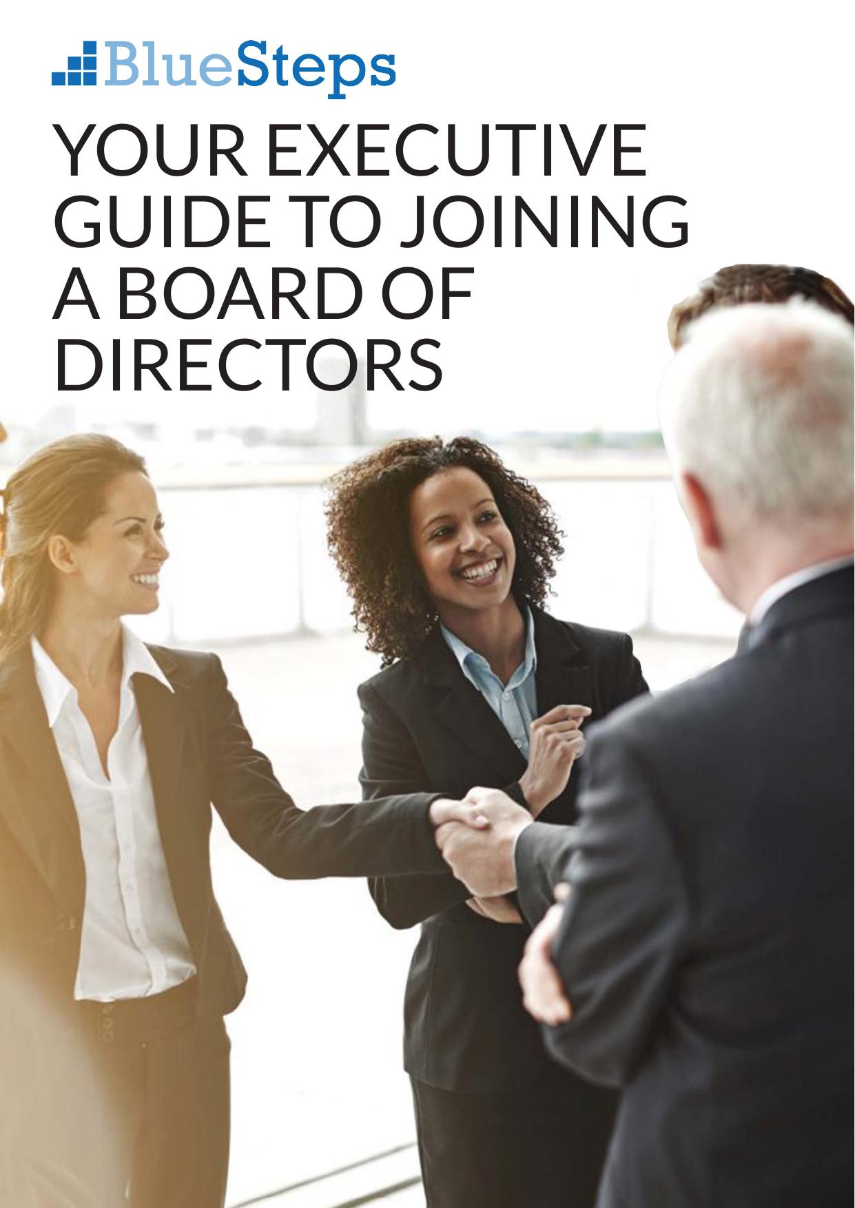 Executive Guide to Joining a Board by Unknown