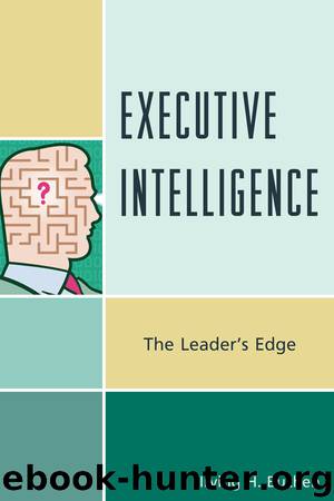 Executive Intelligence by Irving H. Buchen
