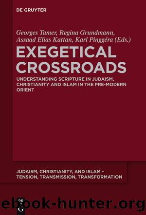 Exegetical Crossroads by Walter de Gruyter