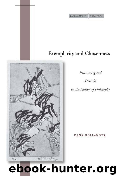 Exemplarity and Chosenness by Hollander Dana