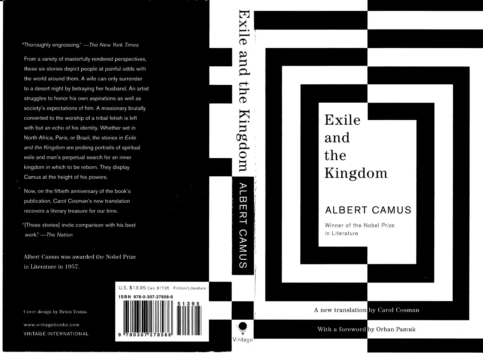 Exile and the kingdom: stories by Albert Camus