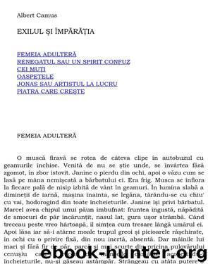 Exilul si imparatia by Albert Camus