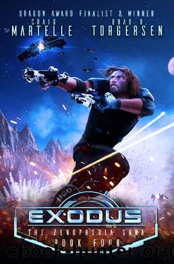 Exodus: A Military Archaeological Space Adventure (The Zenophobia Saga Book 4) by Craig Martelle & Brad R. Torgersen