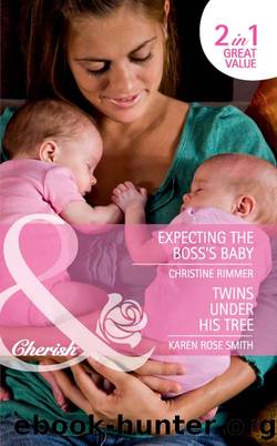 Expecting the Boss's Baby Twins Under His Tree by Christine Rimmer