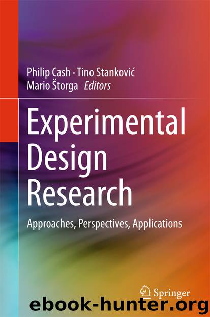 Experimental Design Research by Philip Cash Tino Stanković & Mario Štorga