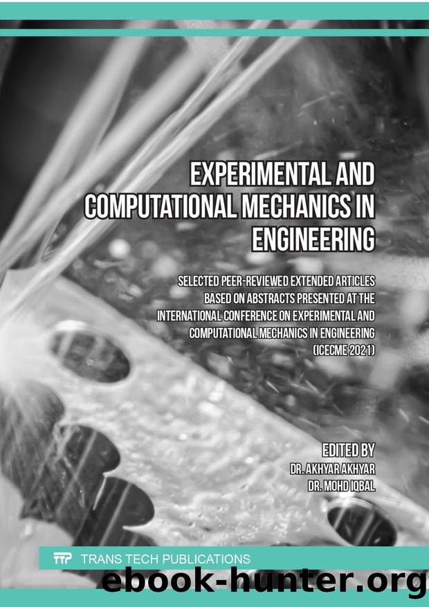 Experimental and Computational Mechanics in Engineering by Akhyar;Mohd Iqbal;