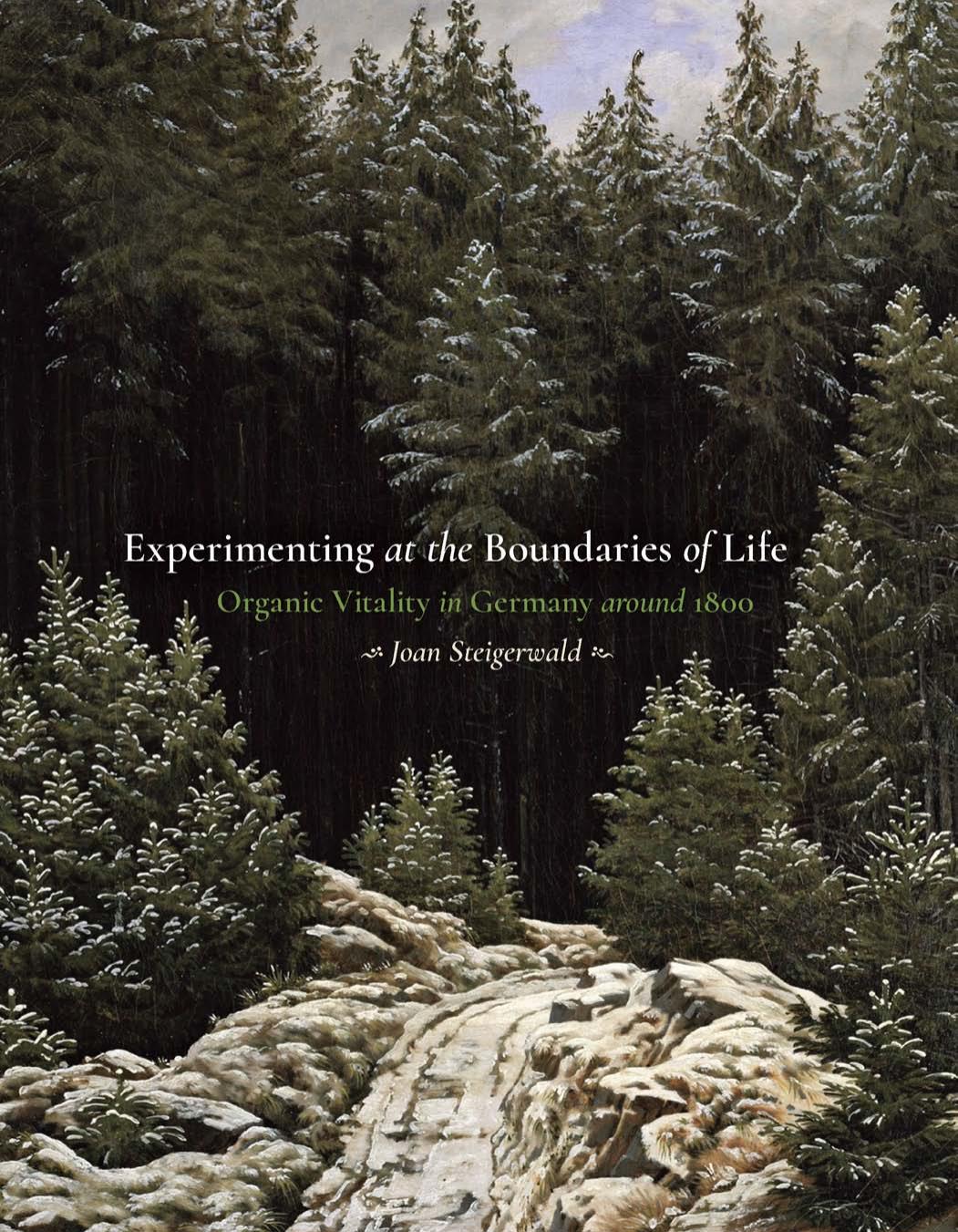 Experimenting at the Boundaries of Life : Organic Vitality in Germany Around 1800 by Joan Steigerwald