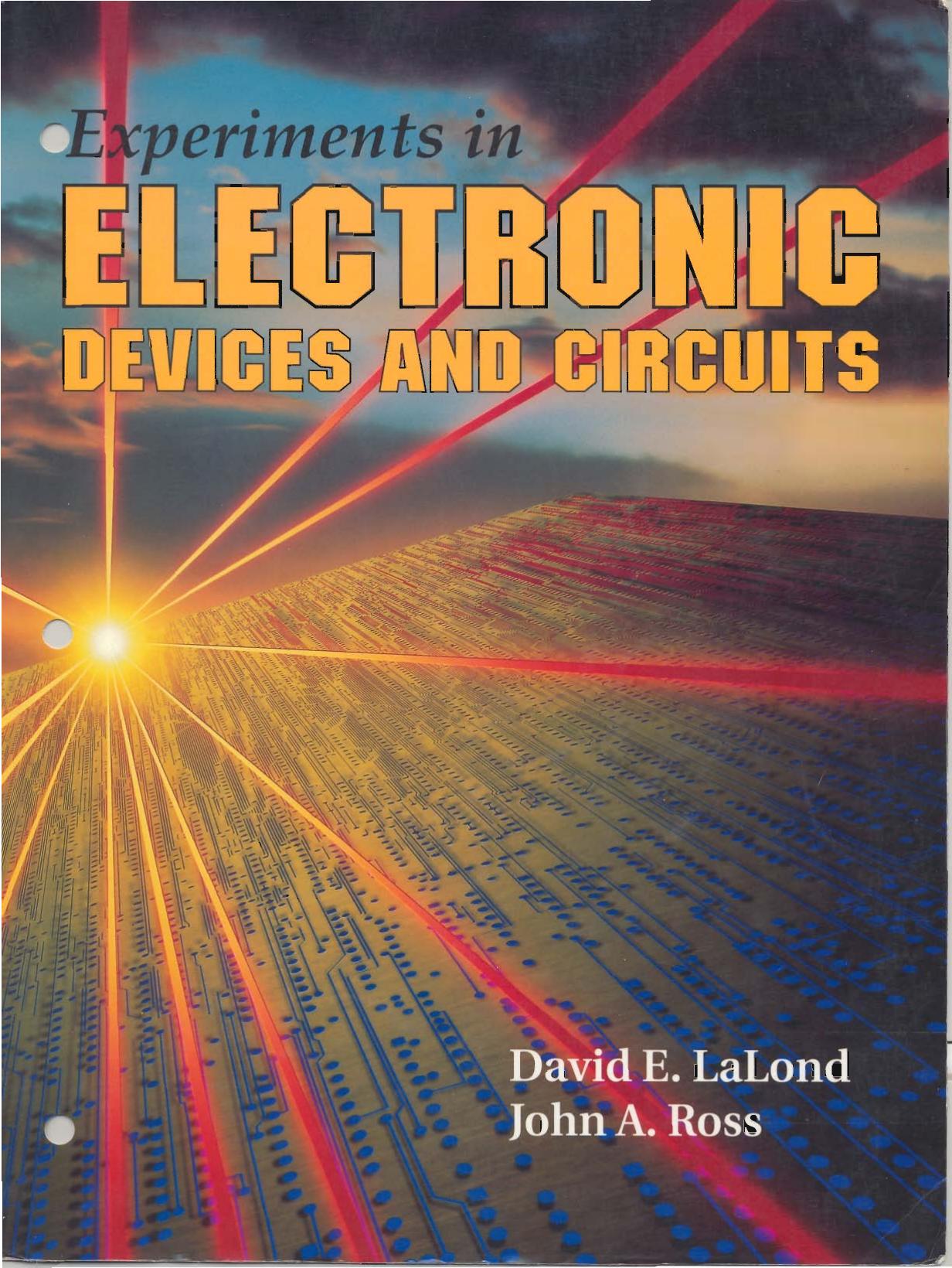 Experiments in Electronic Devices and Circuits by Unknown