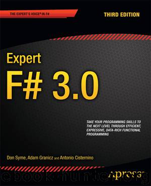 Expert F# 3.0 by Don Syme & Adam Granicz & Antonio Cisternino