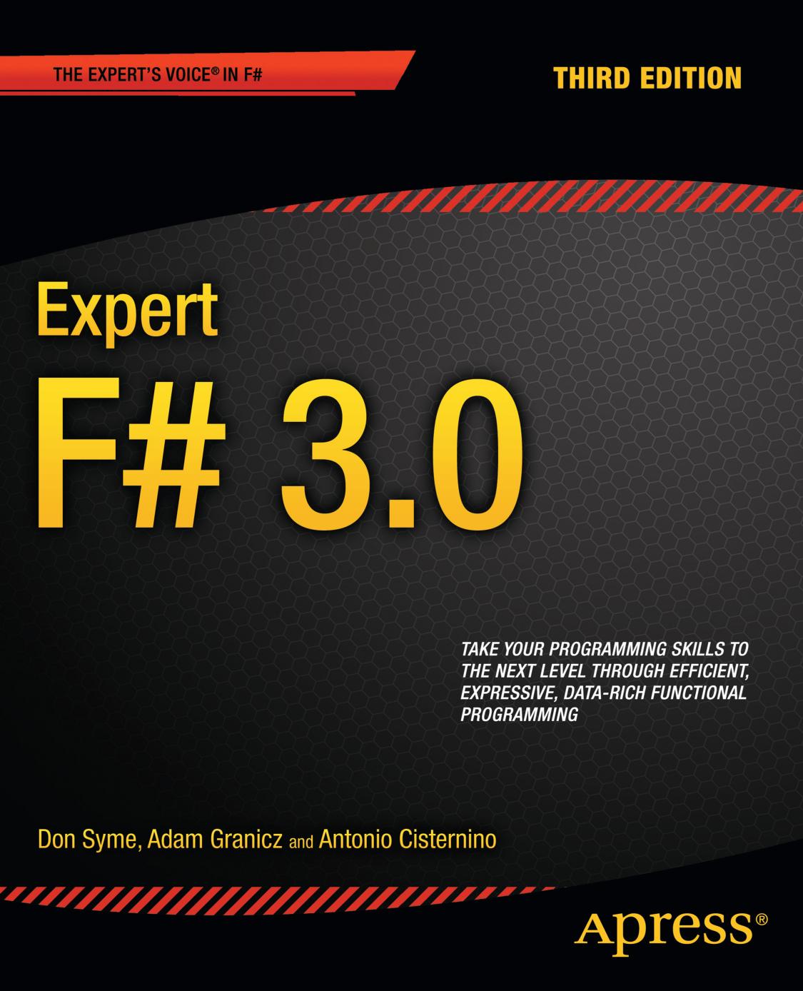 Expert F# 3.0 by Don Syme Adam Granicz Antonio Cisternino