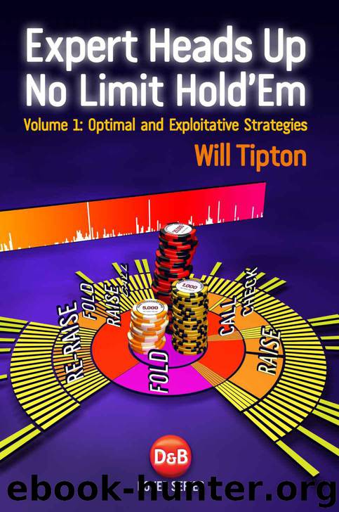 Expert Heads Up No Limit Hold'em, Volume1: Optimal and Exploitative Strategies by Will Tipton